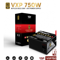 Nguồn VSP VXP750SGVN - 80 Plus Gold - 750W - Straight Line
