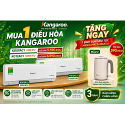 Điều hòa Kangaroo 9000BTU 1 Chiều Inverter KG9ACI