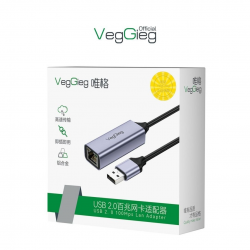 Cáp chuyển USB 2.0 sang LAN Veggieg V-K307