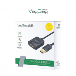 Dây cáp chuyển đổi Display to HDMI 4K @60hz Veggieg V-Z614