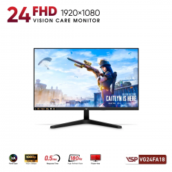 Màn hình VSP VG24FA18 (24 inch/VA/FHD/180Hz/0.5ms) chuyên game