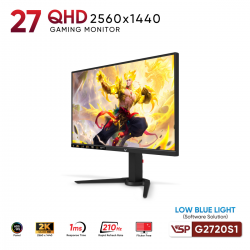 Màn mình Gaming VSP G2720QS1 (27inch/IPS/2K QHD/210Hz/1ms)