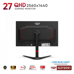Màn mình Gaming VSP G2720QS1 (27inch/IPS/2K QHD/210Hz/1ms)