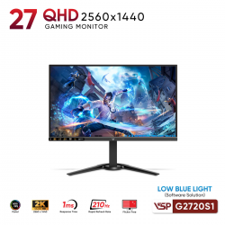 Màn mình Gaming VSP G2720QS1 (27inch/IPS/2K QHD/210Hz/1ms)