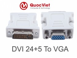 Đầu DVI to VGa