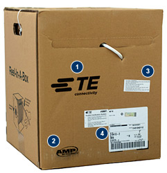 Dây mạng AMP Cat5e