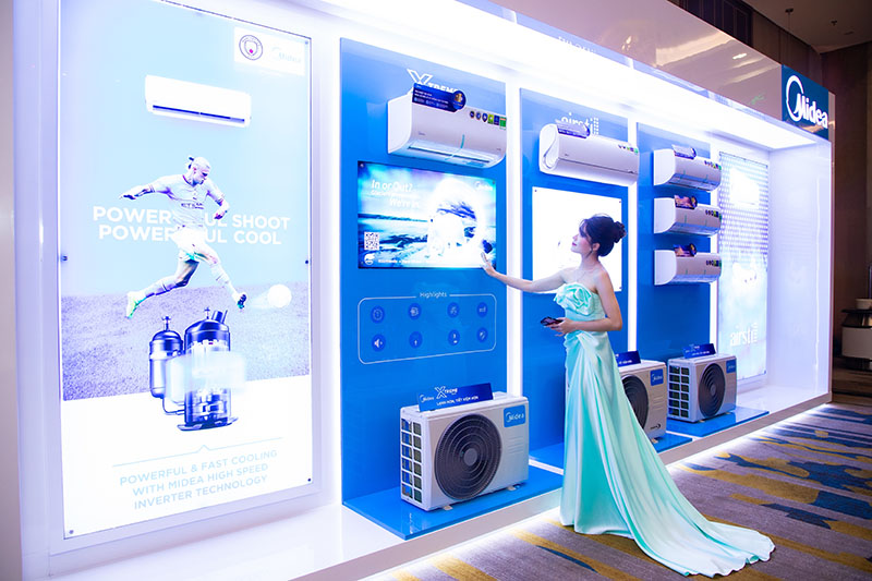 Giới thiệu ra mắt điều h&ograve;a Midea 2023