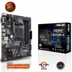 Mainboard ASUS PRIME B450M-A (AMD B450, Socket AM4, m-ATX, 4 khe RAM DDR4)