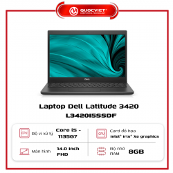 Laptop Dell Latitude 3420 L3420I5SSD (i5-1135G7/8GB/256GB SSD/14HD)