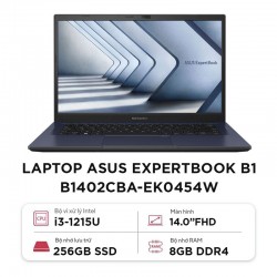Laptop Asus B1402CBA-EK0454W (i3-1215U/8GB/256GB/14FHD/W11/2Y)